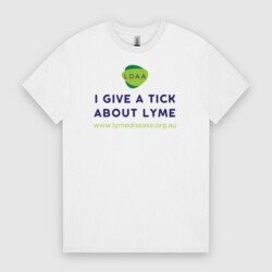 Give a Tick - Men's Tee - White