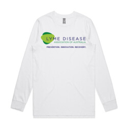 LDAA Logo - White Long-Sleeve - Unisex
